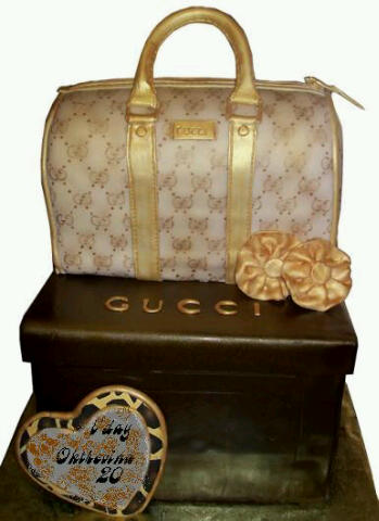 Special Birthday Cakes on Special For This Birthday Year Just A Fake Gucci Cake From My Sister