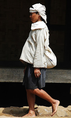 A member of the Outer Baduy