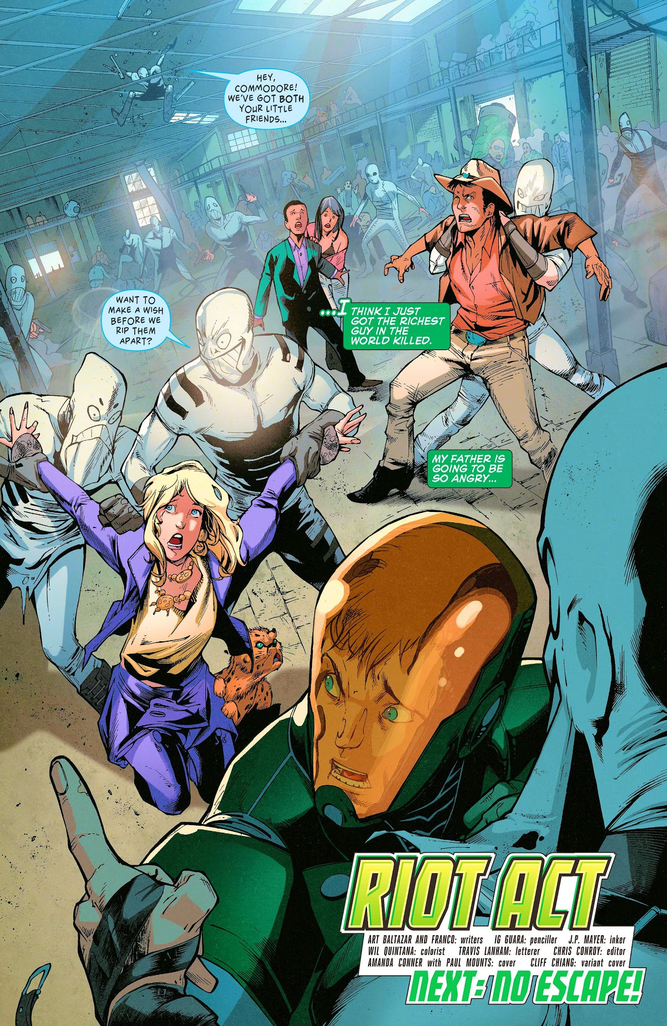 Read online The Green Team: Teen Trillionaires comic -  Issue #1 - 21