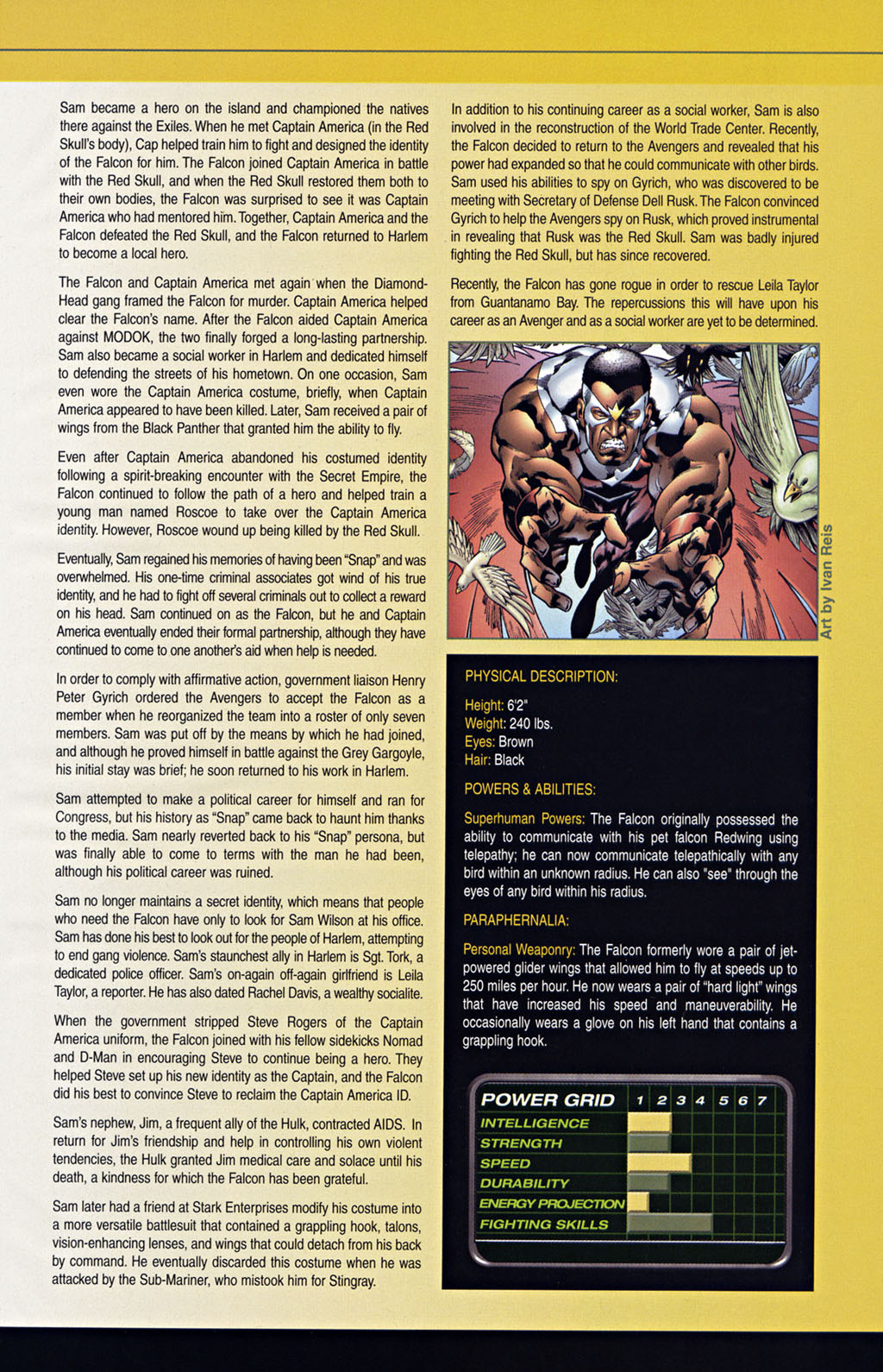 Read online The Official Handbook of the Marvel Universe: The Avengers comic -  Issue # Full - 12