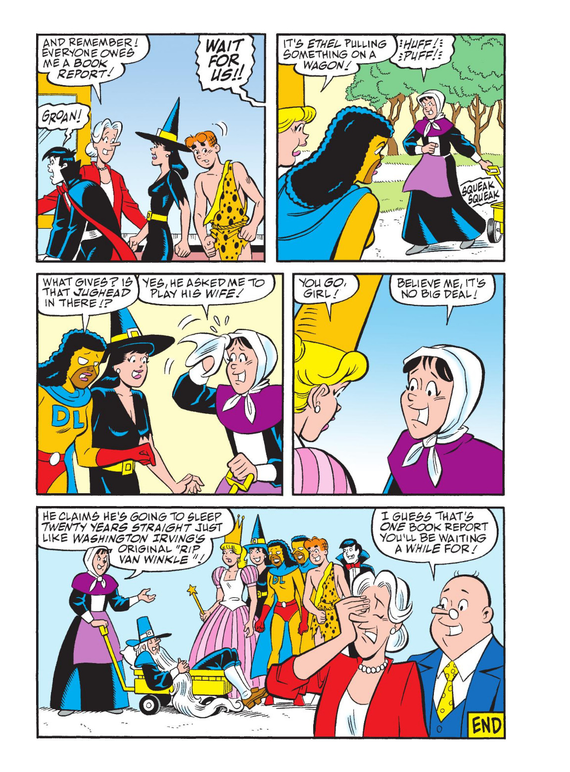 Read online World of Archie Double Digest comic -  Issue #123 - 125