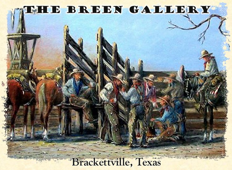 Original Oil Paintings of the Old West by Bud Breen