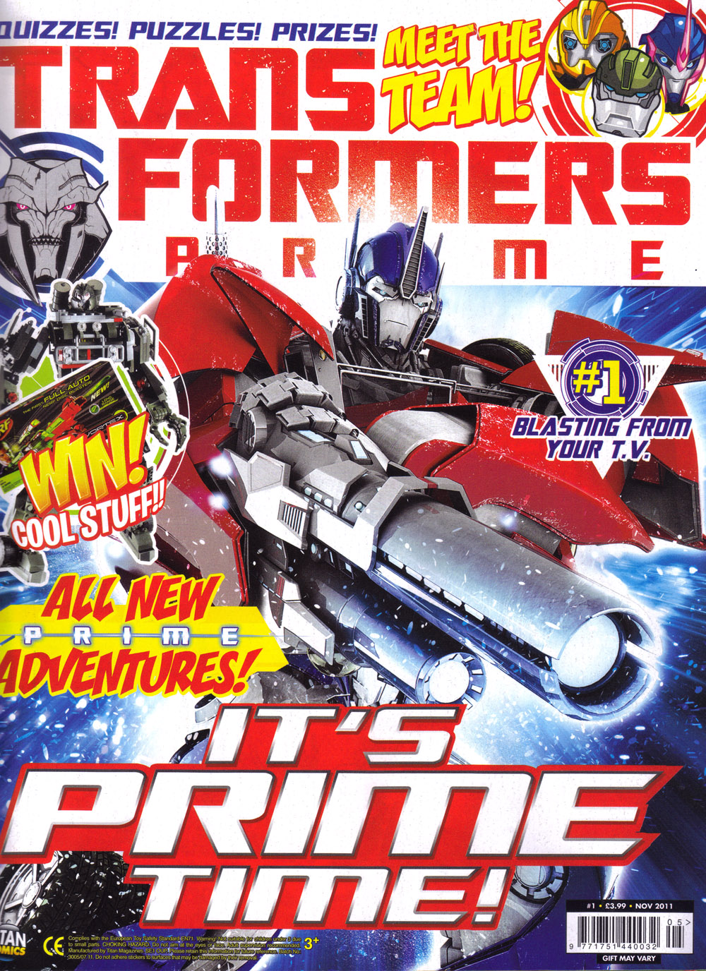 Read online Transformers: Prime comic -  Issue #1 - 1