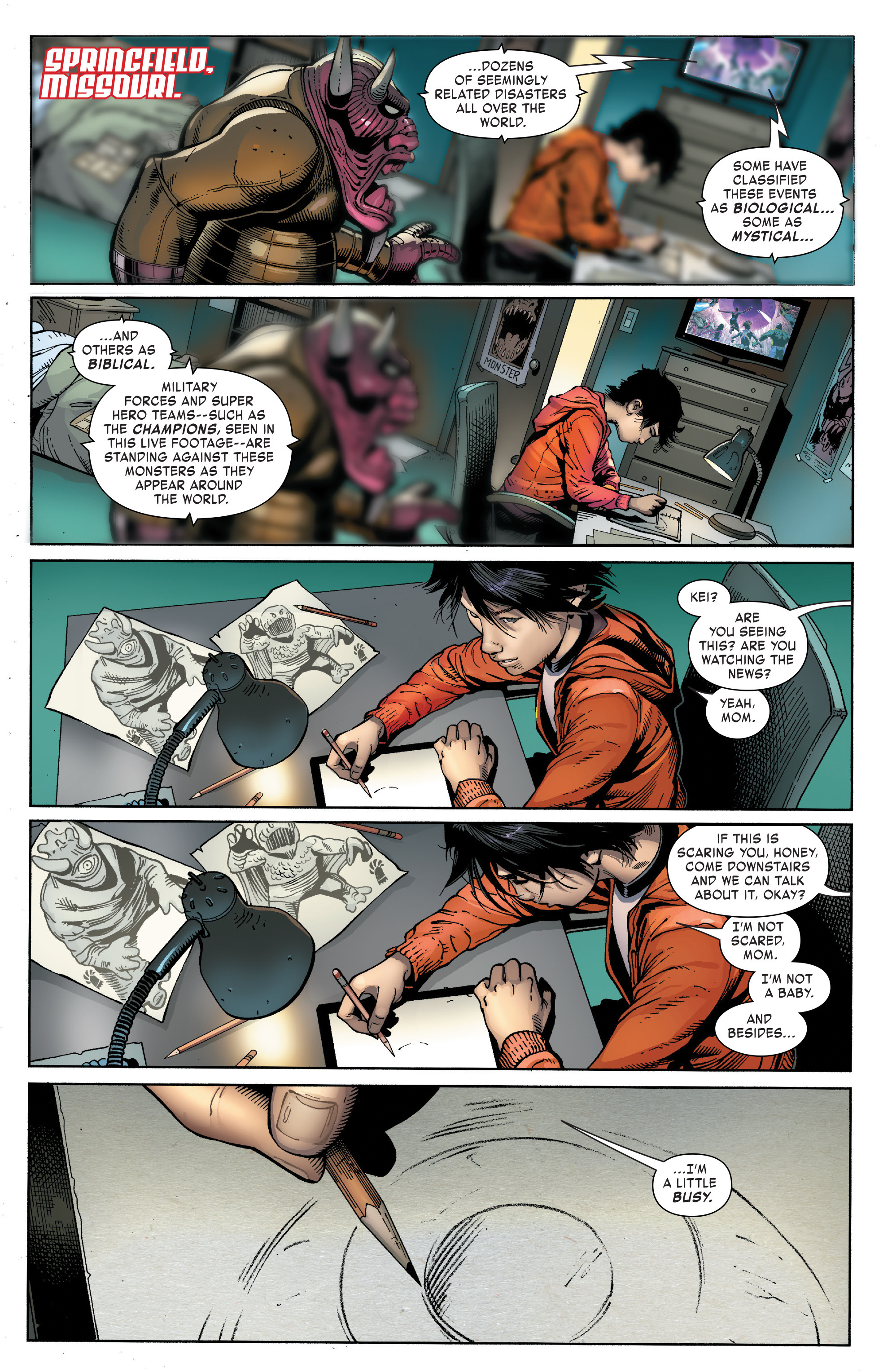 Read online Monsters Unleashed (2017) comic -  Issue #1 - 16