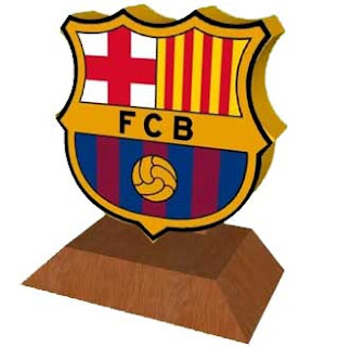 FC Barcelona Emblem Papercraft