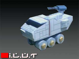 Indo Lunar Tank Papercraft