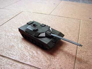 Soedirman Battle Tank Papercraft