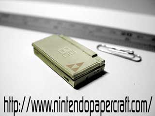 Nintendo DS Lite Papercraft