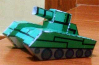 Asturo Tr Mini Tank Papercraft