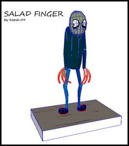 Salad Fingers Papercraft