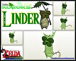 Legend of Zelda Korok Linder Papercraft