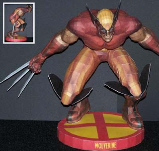 X-Men Wolverine Papercraft