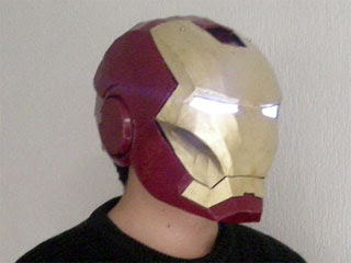 Iron Man Helmet Papercraft