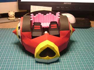 Time Skull Papercraft