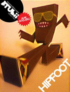 Tubii Paper Toy Hipfoot