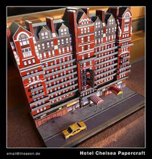 Hotel Chelsea Papercraft