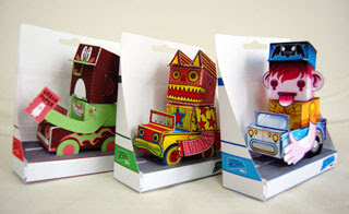 Paper Toy Display Box