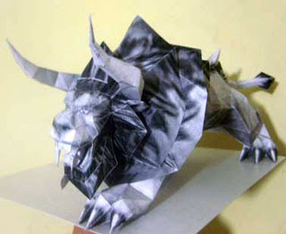 Tauren Druid Cat Form Papercraft