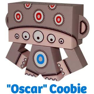 Oscar Coobie Paper Toy
