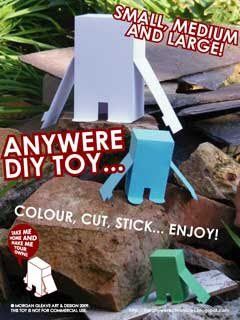 Anywere DIY Paper Toy