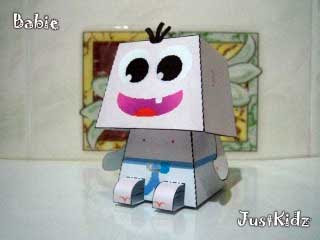 Baby Paper Toy