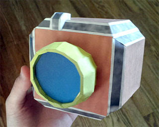 Pictograph Box Papercraft