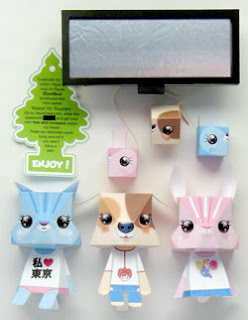 Kawaii for Truckers Paper Toys