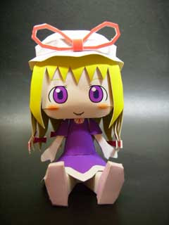 Touhou Project Papercraft