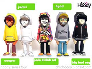 Hoody Paper Toys Series 4