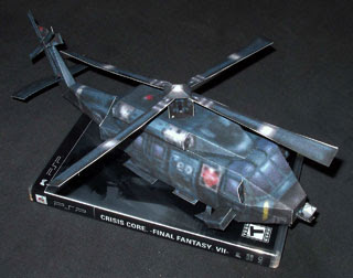 Shinra Helicopter Papercraft