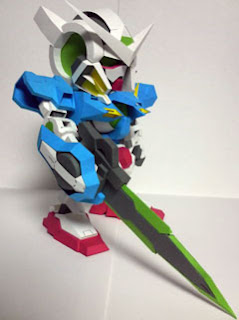 SD Gundam Exia R2 Papercraft