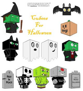Halloween Monster Papercrafts