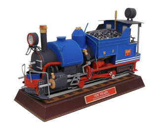 Toy Train Papercraft