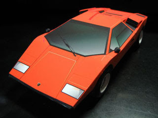 Lamborghini Countach LP400 Papercraft