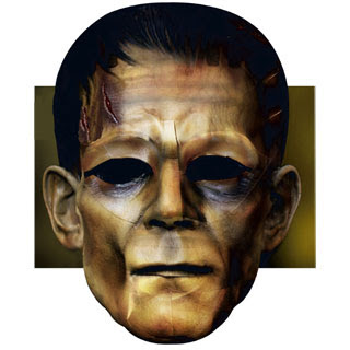 Frankenstein Mask Papercraft