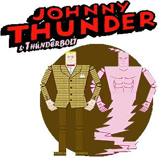 Johnny Thunder Thunderbolt Papercraft