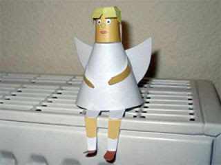 Snow Angel Papercraft