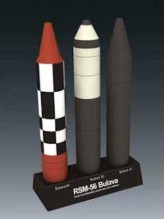 Russian Bulava Missile Papercraft