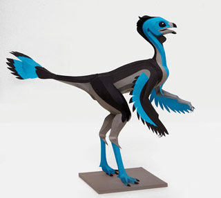 Caudipteryx Papercraft