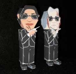 Men in Black Papercraft