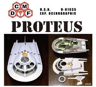 Proteus Papercraft Submarine