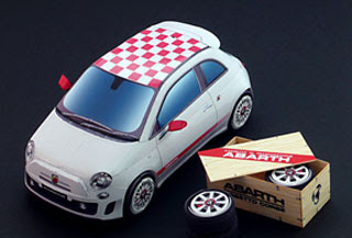 Fiat 500 Abarth esseesse Papercraft
