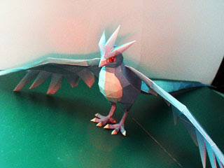 Pokemon Articuno Papercraft