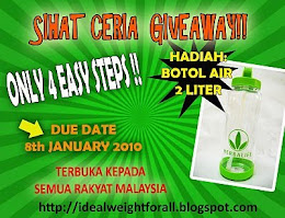 Sihat Ceria Giveaway..