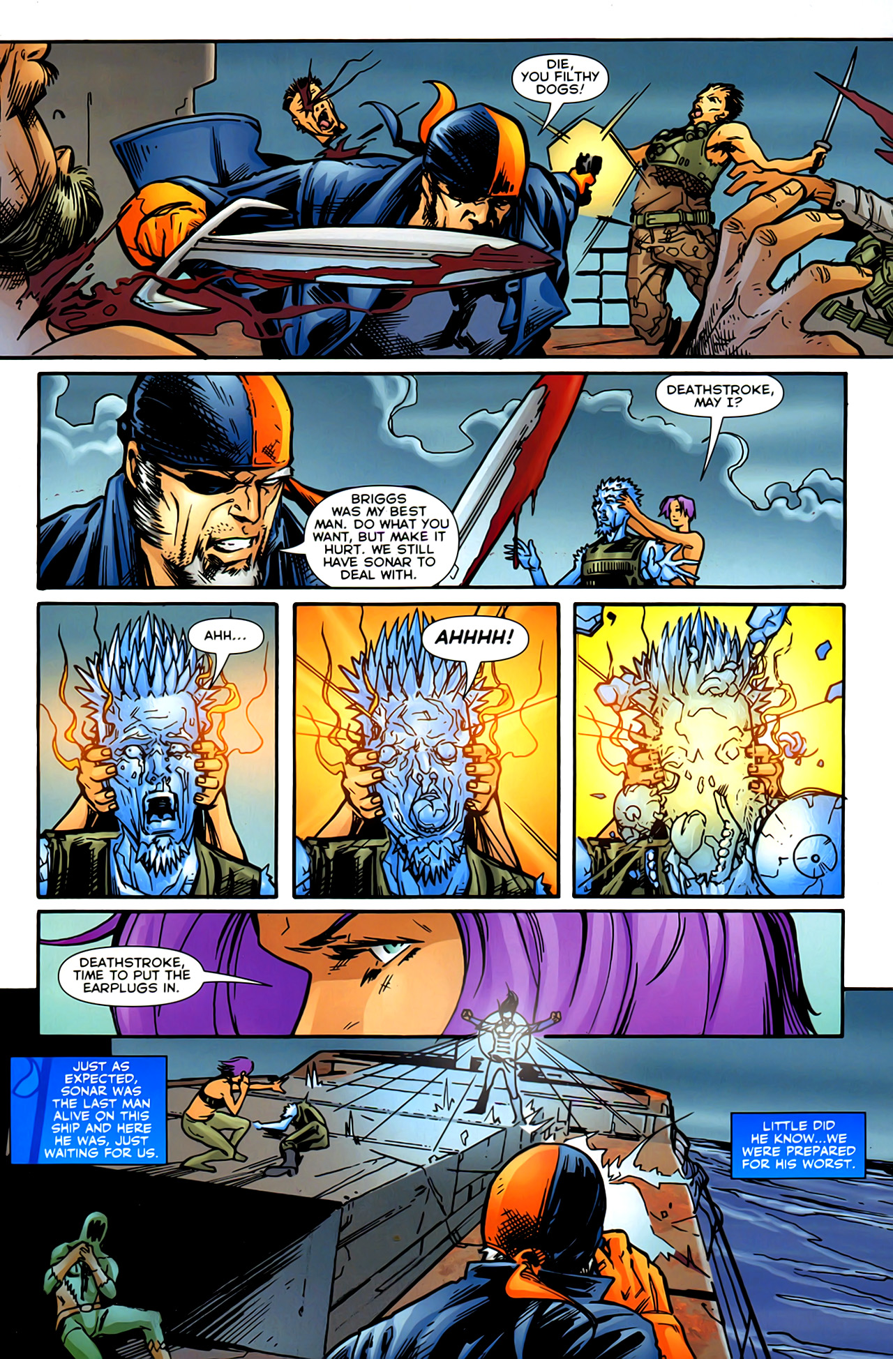 Read online Flashpoint: Deathstroke and the Curse of the Ravager comic -  Issue #3 - 17