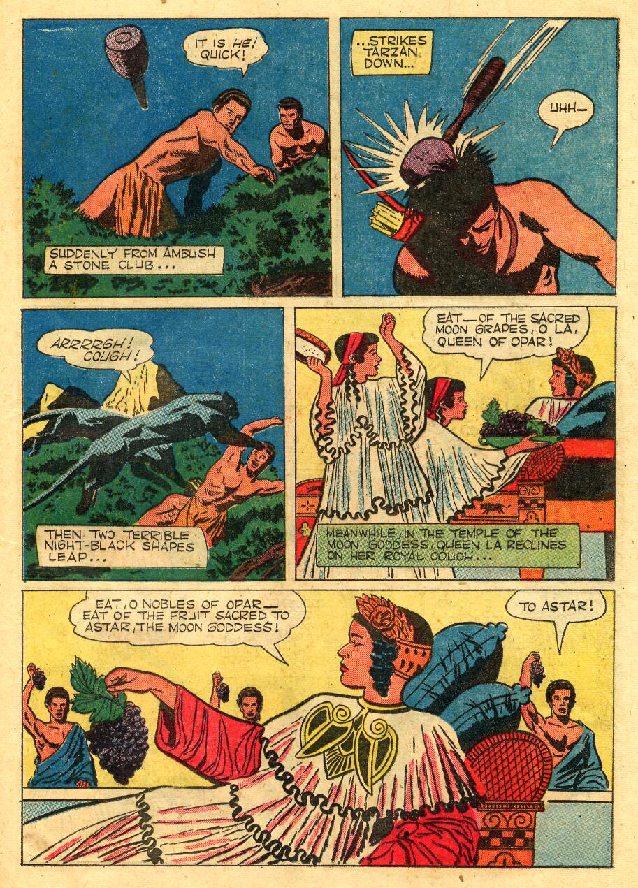 Read online Tarzan (1948) comic -  Issue #59 - 35