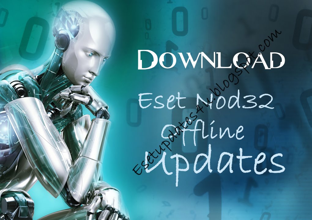 Eset offline. ESET nod32. Антивирус с роботом на заставке. НОД 32 картинки. Робот Есет НОД 32.