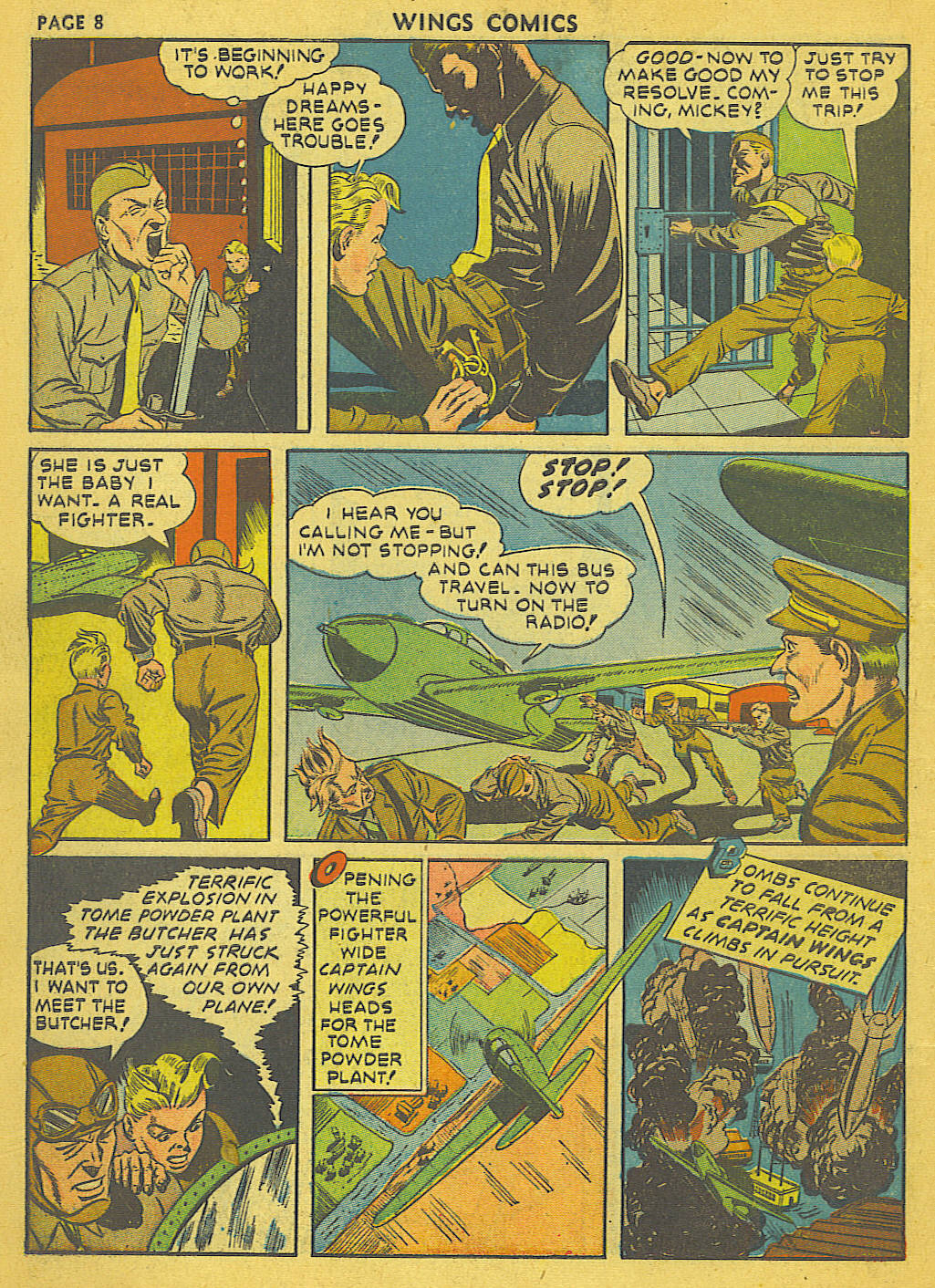 Read online Wings Comics comic -  Issue #18 - 9
