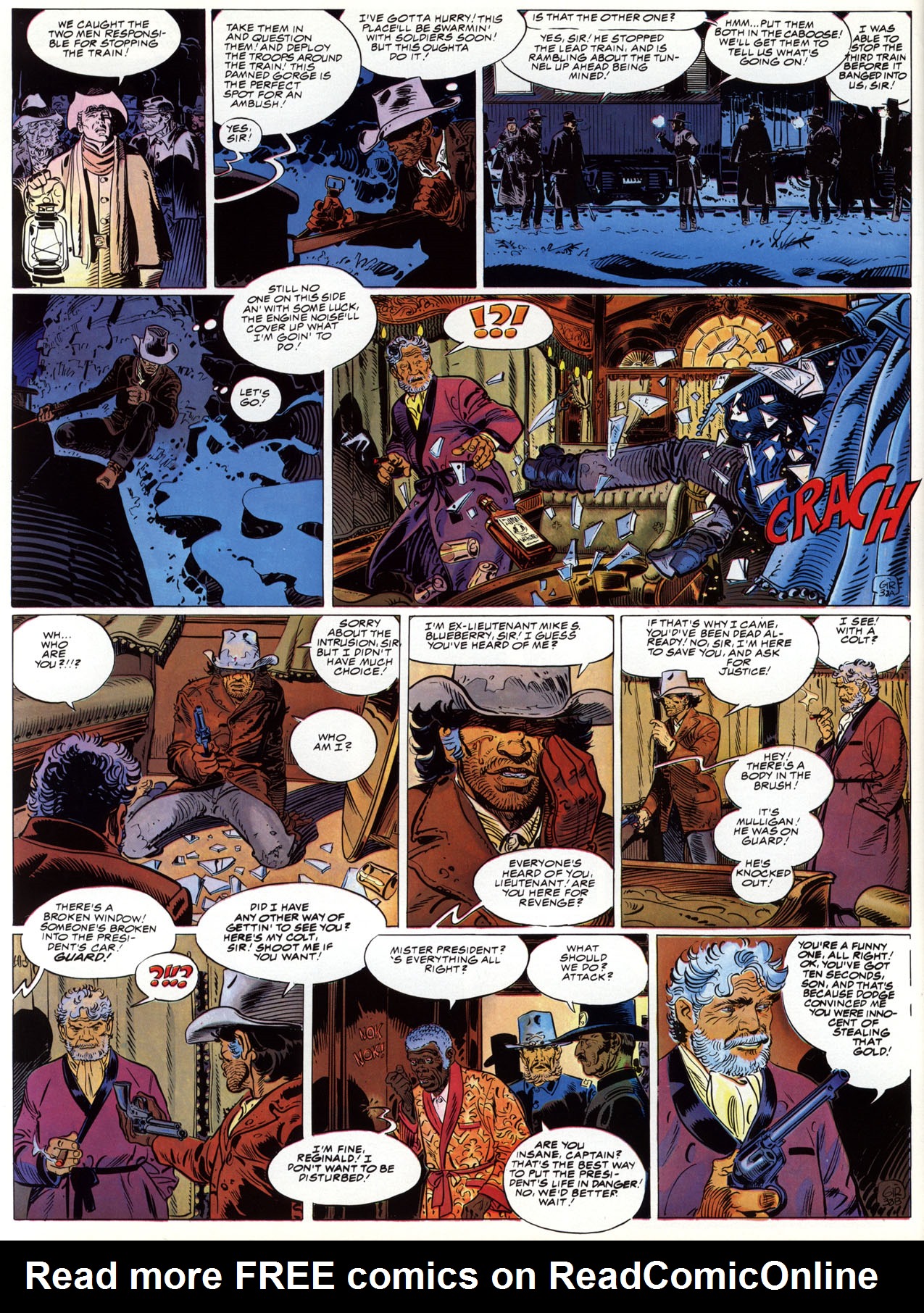 Read online Epic Graphic Novel: Blueberry comic -  Issue #5 - 90