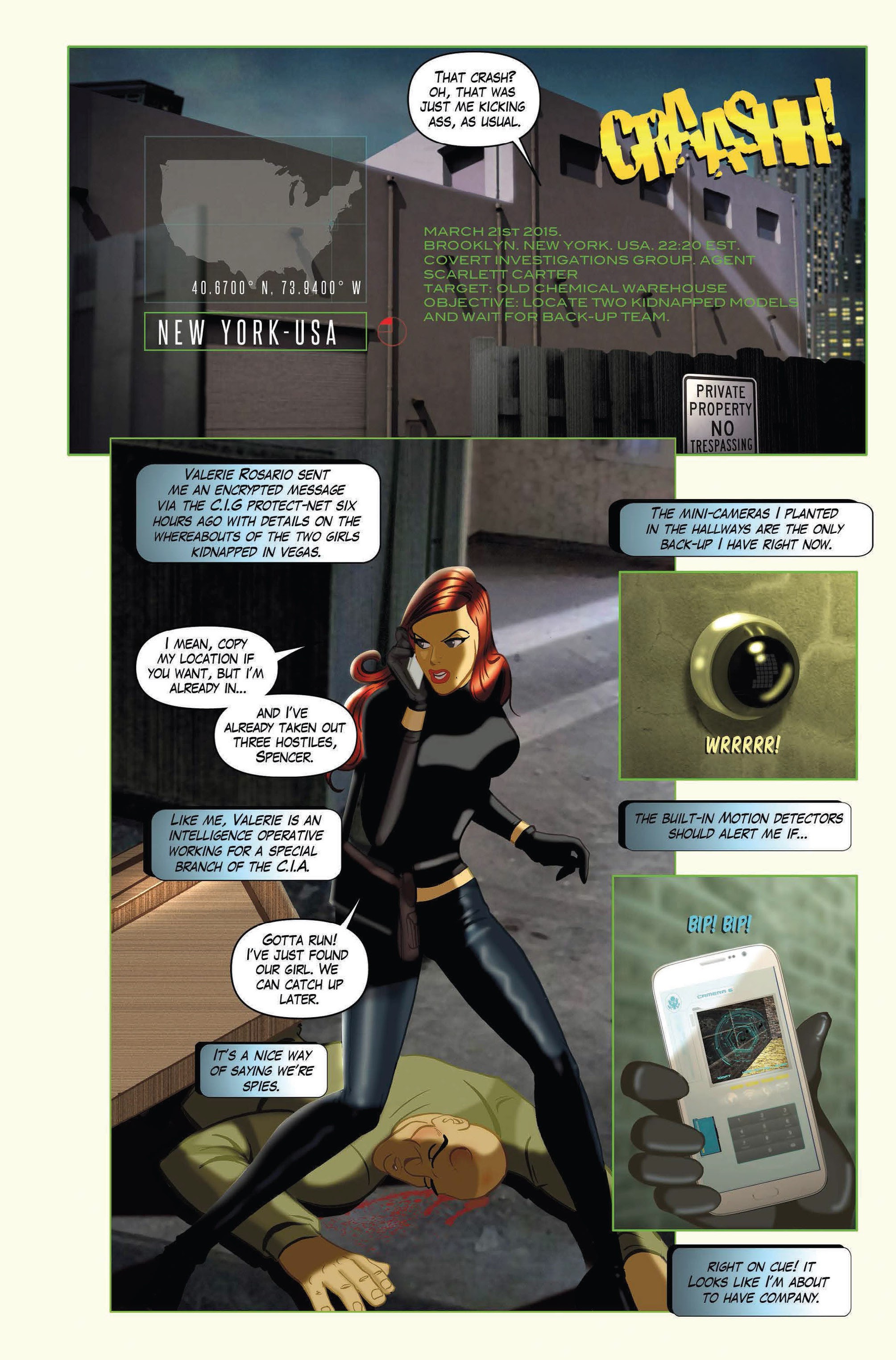 Read online Scarlett Couture comic -  Issue #1 - 9